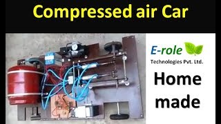 Compressed air car Btech Final year Engineering Project [upl. by Onaled587]