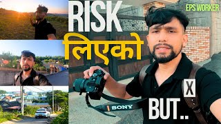 🌅 RISK LIYAR GAKO TA 🫨 NEPALI IN KOREA VLOG  EPS WORKER [upl. by Fahland]