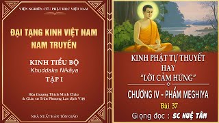 ĐẠI TẠNG KINH  KINH PHẬT TỰ THUYẾT HAY “LỜI CẢM HỨNG”  CHƯƠNG IV  PHẨM MEGHIYA  BÀI 37 [upl. by Hulbard426]