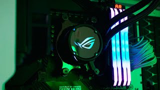 PROBAMOS LA CALIDADPRECIO😱 REFRIGERACION ROG STRIX LC 120 [upl. by Noned386]