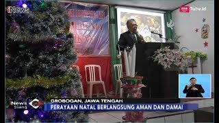 Umat Muslim dan Tionghoa Hormati Perayaan Natal di Gereja Pantekosta Grobogan  iNews Siang 2512 [upl. by Pillihp]