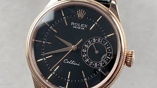 Rolex Cellini Date 50515 Rolex Watch Review [upl. by Krefetz475]