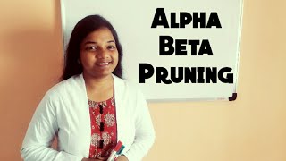 Alpha Beta Pruning in artificial intelligence in English  Solved example with solution in AI [upl. by Lamok380]