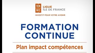 Formation continue Plan Impact Compétences [upl. by Annaiel]