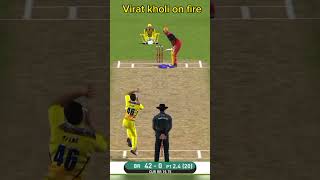 csk vs rcb Virat kholi wow beautifully shot nicely bating india classic bating shorts [upl. by Norword]