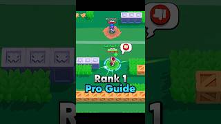 Rank 1 Pro Guide 🗿 Brawl Stars brawlstars shorts [upl. by Ardnasal]