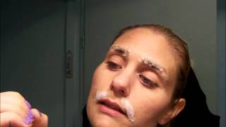 Eclaircir ses sourcils et faire disparaitre sa moustache [upl. by Casaleggio]