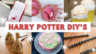 DIY Harry Potter Ideen basteln Rezepte und Geschenke  Ideen für echte Potterheads  TRYTRYTRY [upl. by Tarrant496]