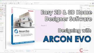 Drawing Doors and Windows with Home Designer  Arcon Evo [upl. by Ynney]