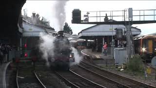 The Cathedrals Express 7029 Clun Castle02032024 [upl. by Nilyad512]