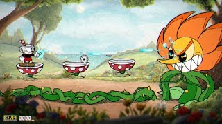 Cuphead Cagney Carnation Boss Fight 5 [upl. by Kelby711]