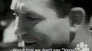 Kerouac interview in French with English subtitles [upl. by Ahsikyt]