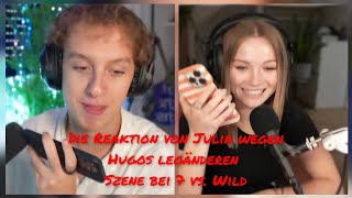 Das Gespräch zwischen Julia und Hugo über Hugos besondere Beschäftigung bei 7vswild [upl. by Remo]