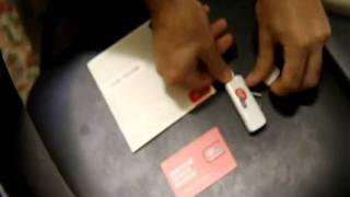 Huawei E160E USB Modem Unboxing  Virgin Mobile Australia [upl. by Eustashe80]