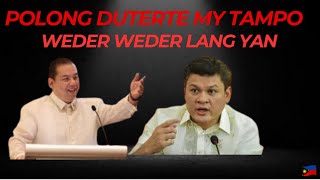 POLONG NAPIPIKON HARANG DAW BUDGET PARA SA DAVAO POLONG WEDER WEDER LANG YAN [upl. by Atiuqet622]