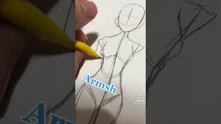 how to draw a body tut [upl. by Berlin]