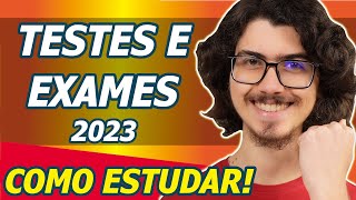 Como Estudar para os TESTES E EXAMES NACIONAIS 2023 Matemática A B 9º ano MACS e TUDO MAIS [upl. by Uird]