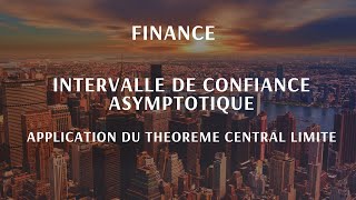 Intervalle de confiance asymptotique [upl. by Yentihw]