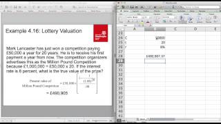 Discounted Cash Flow Short Cut Formulae [upl. by Airdnazxela]