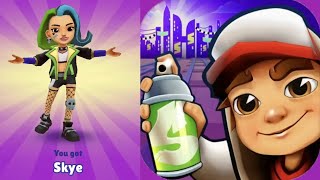 UNLOCKING SKYE ON SUBWAY SURFERS SHENZHEN 2024 [upl. by Notnek858]