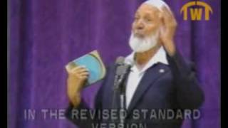 Debate Sheikh Ahmed Deedat vs Jimmy Swaggart Is the Bible Gods Word 06 [upl. by Nileve324]