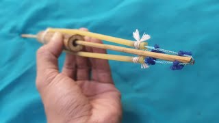 Easy To Make Bamboo Slingshot [upl. by Erolyat]