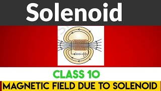 What is Solenoid Class 10  Magnetic field due to solenoid easy explain solenoid in hindi class11 [upl. by Oicinoid677]