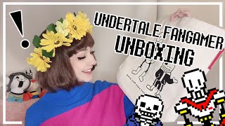 FANGAMER UNBOXING Undertale Merch amp Vinyls [upl. by Gilligan]