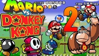 Lets Play Mario vs Donkey Kong  Part 2Ab in den Dschungel [upl. by Uriah]