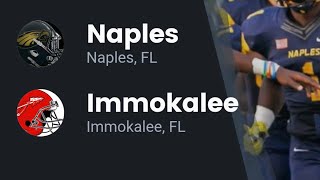 Immokalee High Vs Naples High  2004 HS Football [upl. by Notnilc]