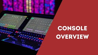 AampH Avantis  Console Overview [upl. by Kenelm]