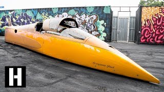 What has 2600HP and goes 460MPH LS Powered Landspeed Record Crusher [upl. by Oetam932]