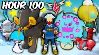 I Spent 100 Hours SHINY Hunting in Pokemon Legends Arceus [upl. by Eintrok]