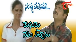 Nuvvu Vasthavani Songs  Meghamai  Nagarjuna  Simran [upl. by Garges]