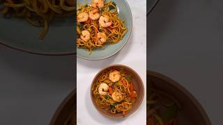 Air Fryer King Prawn Stir Fry Recipe [upl. by Aleusnoc]