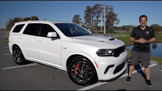 Is the NEW 2021 Dodge Durango SRT the BEST muscle car SUV for the price [upl. by Yrellih]