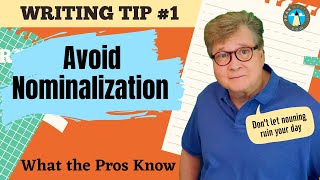 Improve Your Academic Writing Tip 1Avoid Nominalization [upl. by Letnohc]