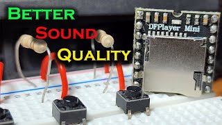 Enhance Your Arduino Projects with Better Sound Quality Using DFPlayer Mini MP3 Player [upl. by Dine916]