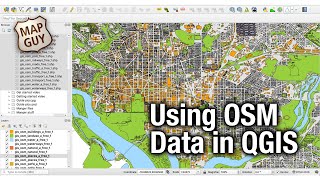 Using OSM Data in QGIS [upl. by Naic]