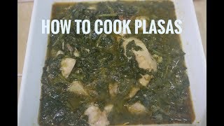 how to cook plasas  CHICKEN PLASAS  sierra leone food  african food [upl. by Evangelist]