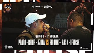 QUEM É A CARA DE SP 🔥 PRADO CHRIS E AJOTA X BIGÃO BASK E LEVINSK GRUPO C  1° RODADA  BDC500K [upl. by Alta]