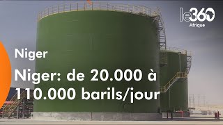 Niger la production de pétrole passe de 20000 à 110000 barils par jour [upl. by Pollux]