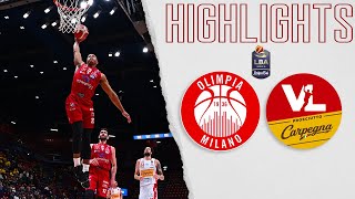 Olimpia Milano  Pesaro Highlights [upl. by Roban425]