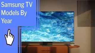 Samsung TV Models By Year Everything You Need To Know [upl. by Barbie667]