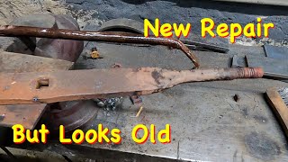 How To Make New Weld Repairs Look Old  Engels Coach Shop [upl. by Danielson]