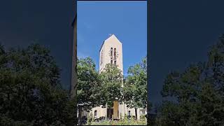 Sonnerie de 12h  Angélus de léglise Notre dame de Neuenburg am Rhein liebfrauenkirche [upl. by Myrt502]