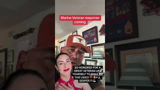 MARINE VETERAN RESPONDS TO STOLEN VALOR FROM CARLOS ESPINA AND DNC 🫡🫡🫡🙏🏼🙏🏼🙏🏼🙏🏼🇺🇸🇺🇸🇺🇸 [upl. by Demetri]