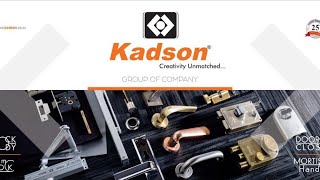 Pelmet Door closer kadson KE500 Installation Video [upl. by Yrmac]