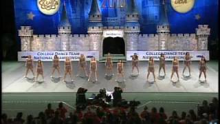 2010 UDA College Nationals University of Mississippi Div IA Jazz 9th place [upl. by Veron]