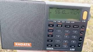 9610 kHz KSDA Adventist World Radio Guam [upl. by Leifeste366]